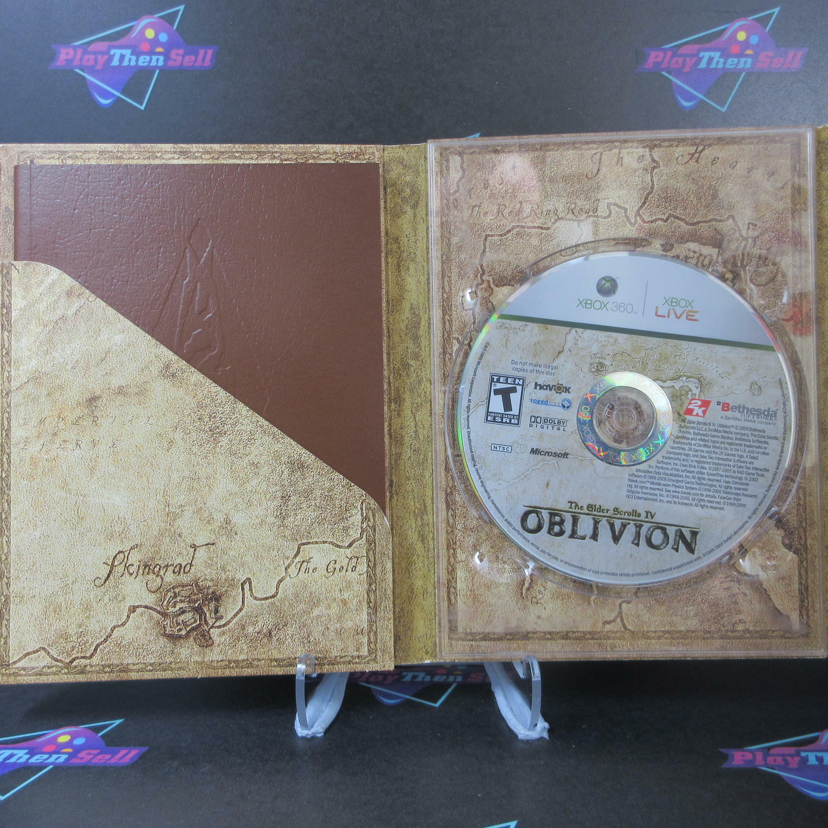 The Elder Scrolls IV: Oblivion Collector's Edition - Xbox 360 AD - No Coin - Good