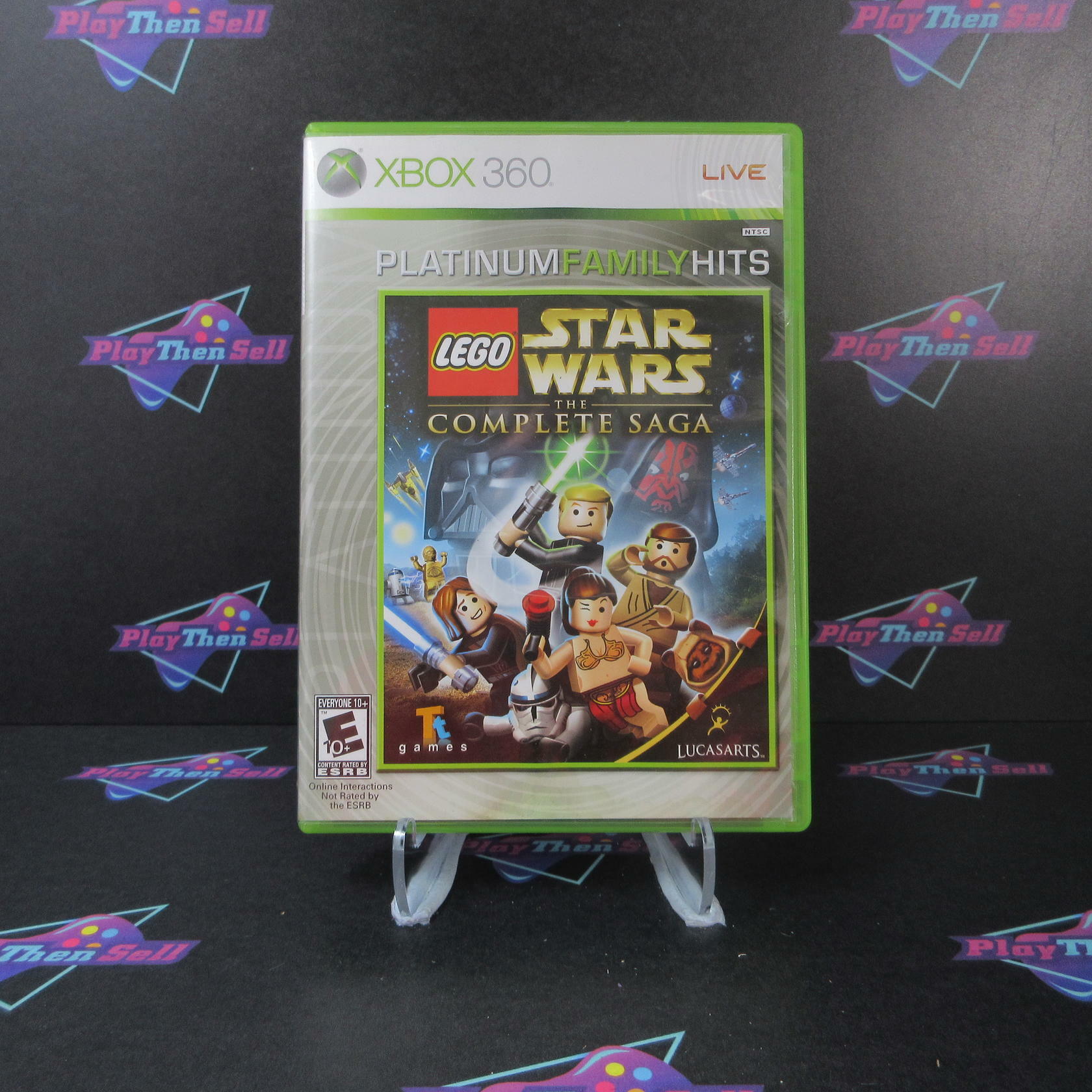 Lego Star Wars The Complete Saga PH Xbox 360 AD Complete CIB - Good