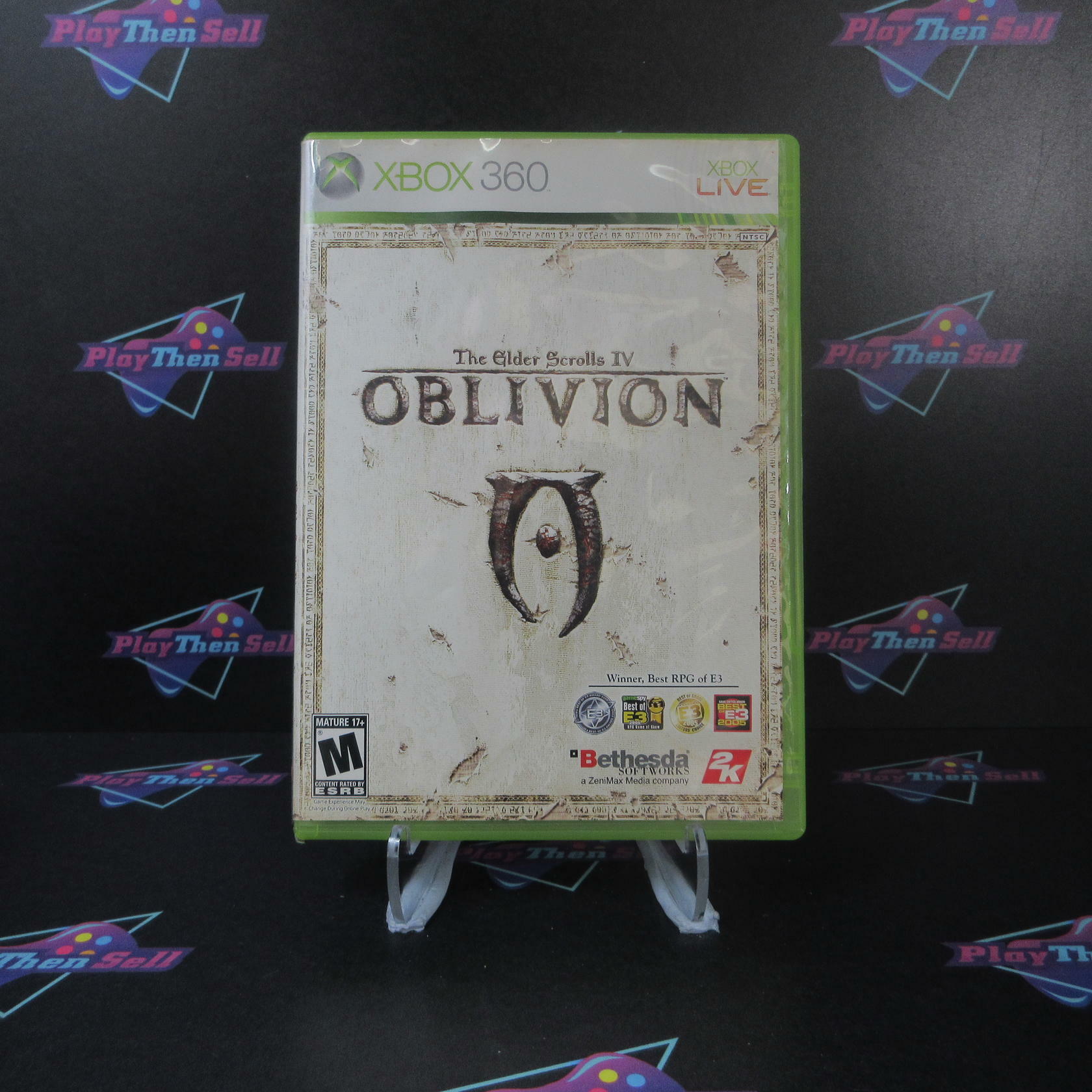 Elder Scrolls IV Oblivion Xbox 360 AD/NM - Good