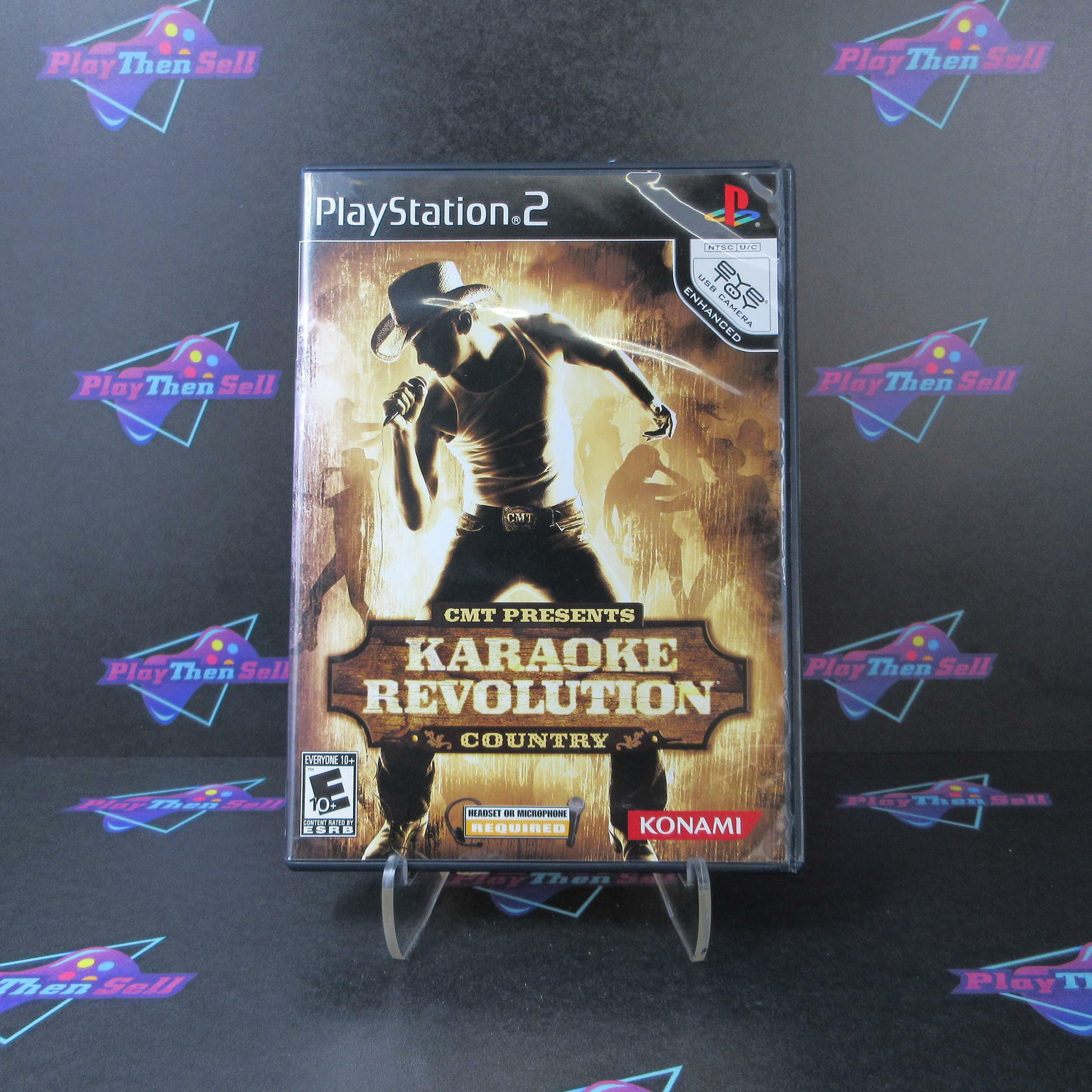 Karaoke Revolution Country PS2  PlayStation 2 - Like New