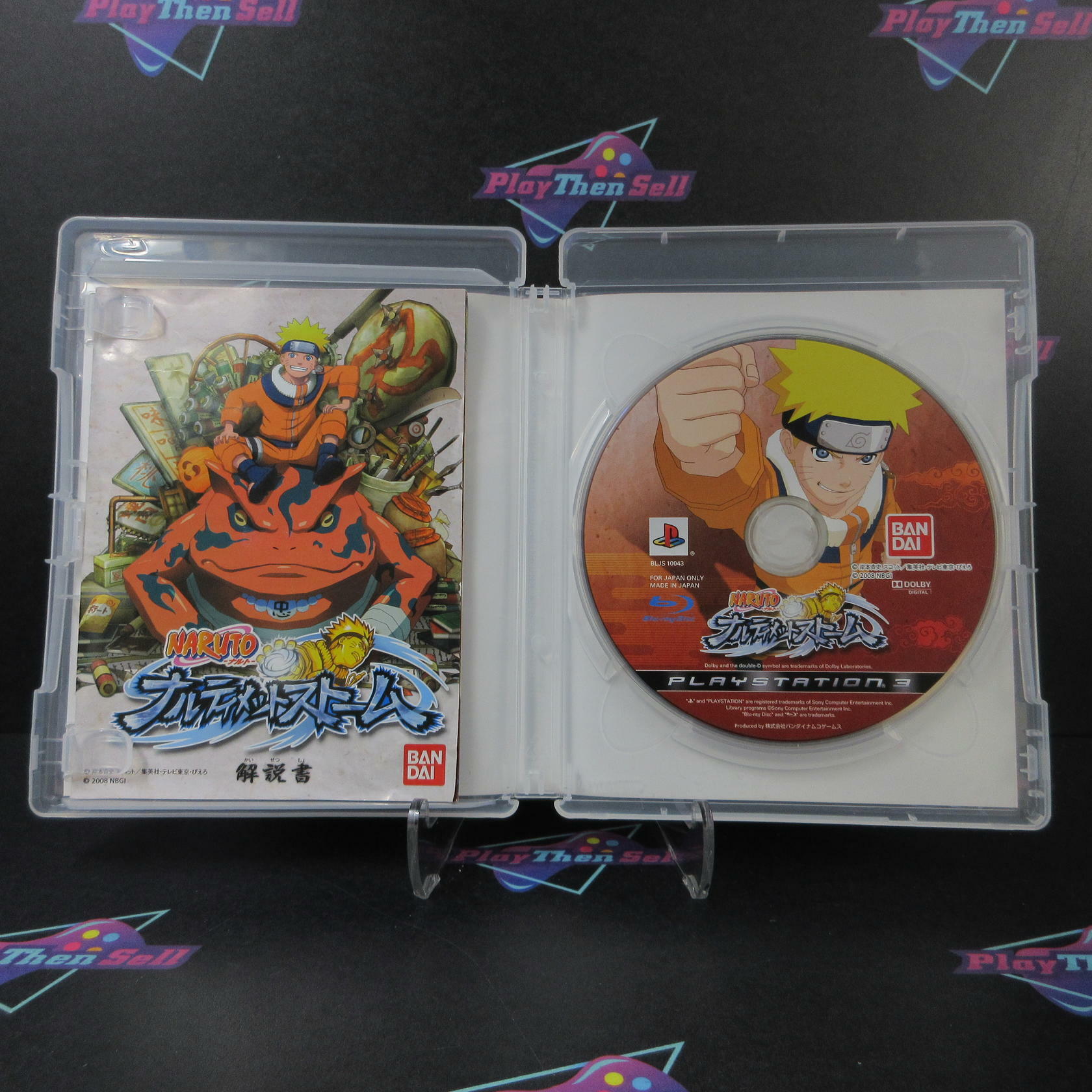 Naruto Narutimate Storm Playstation 3 PS3 Japan Import - Good