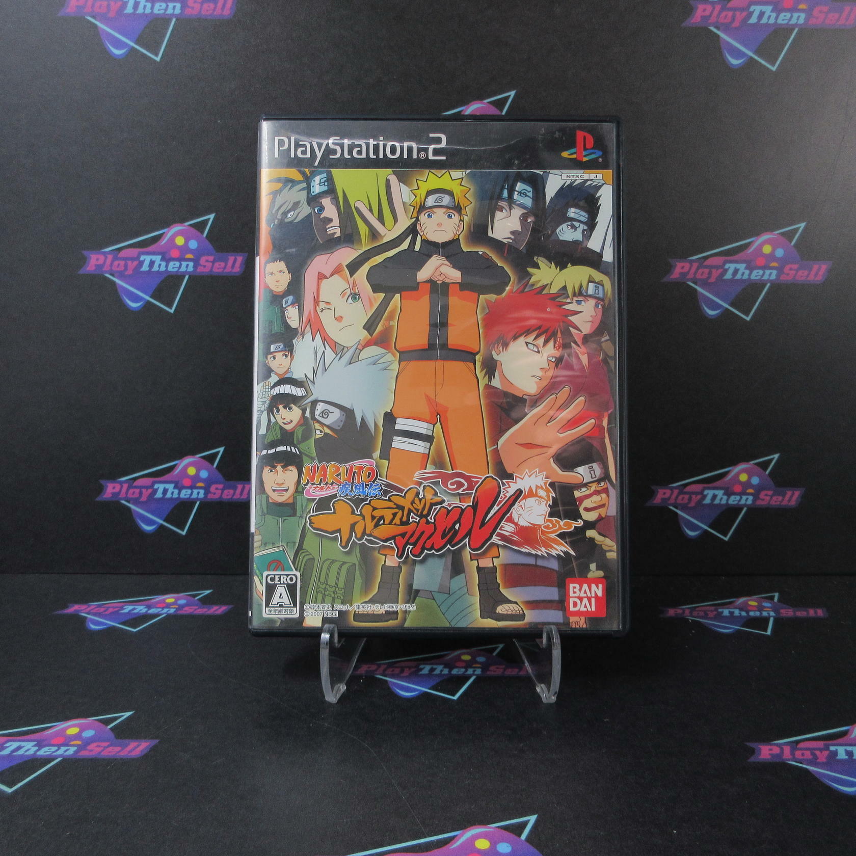 Naruto Shippuden: Narutimate Accel Playstation 2 PS2 Japan Import NM - Good