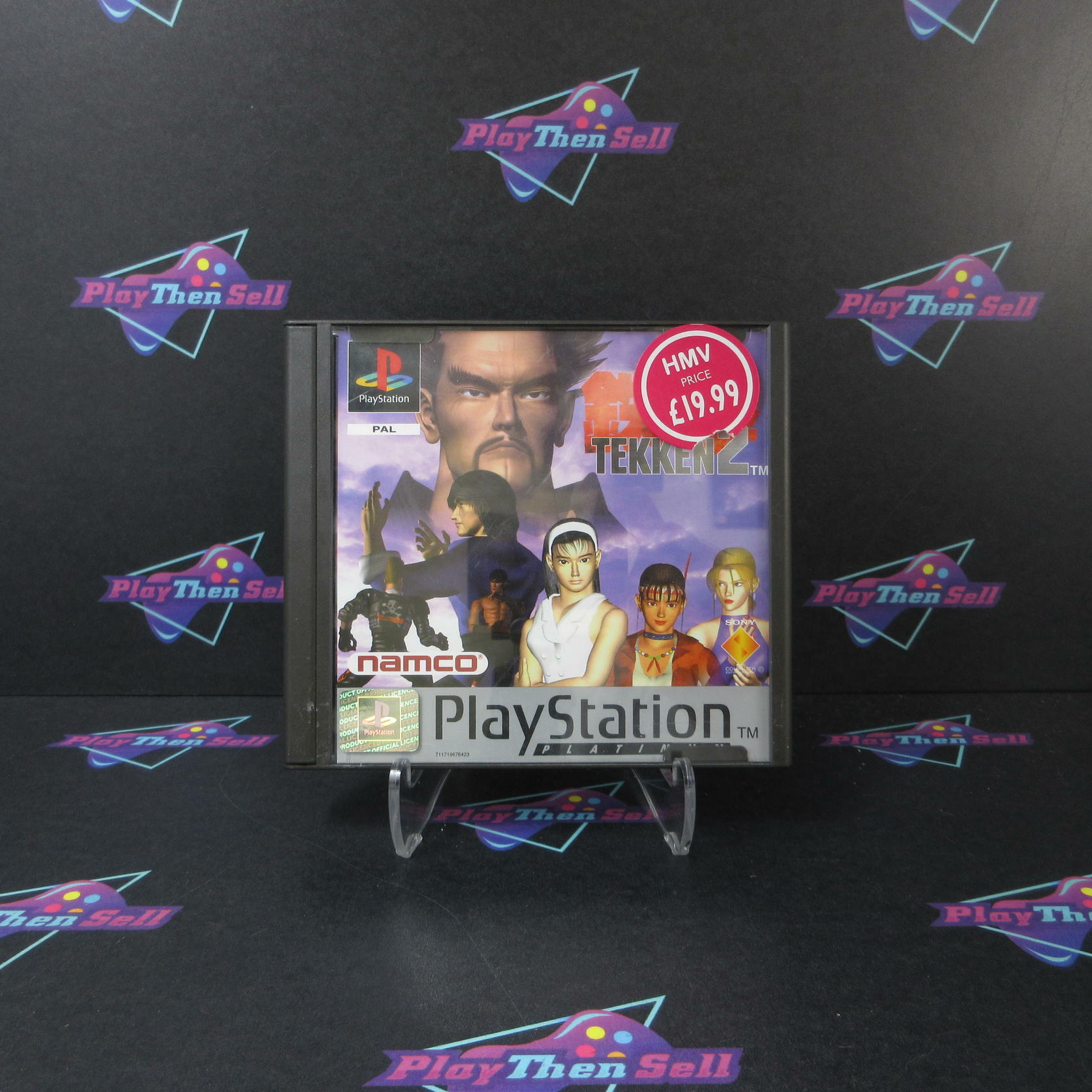 Tekken 2 Playstation PS1 PAL Import - Complete CIB - Good