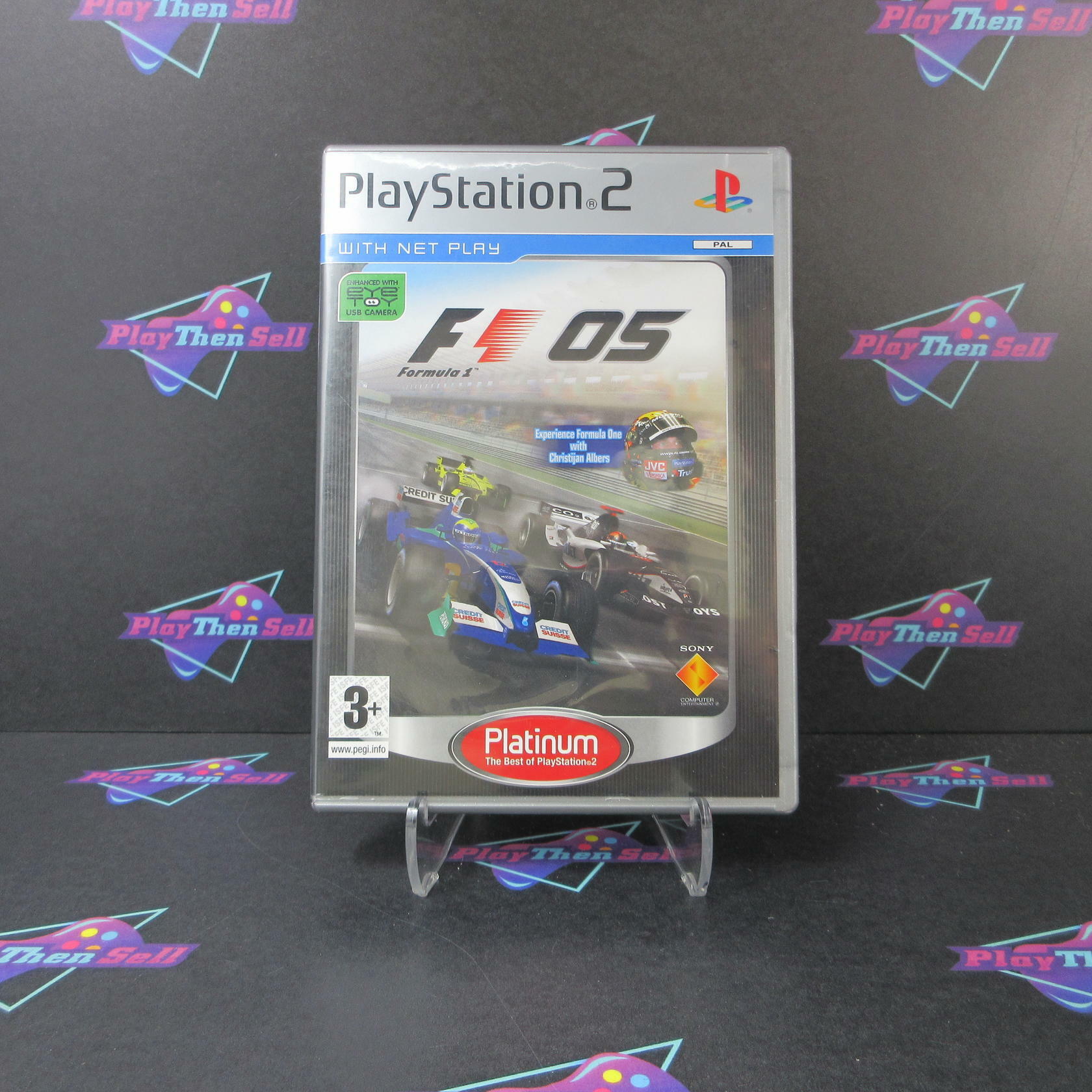 F1 05 Formula 1 05 Playstation 2 PS2 PAL Import European Complete - Good