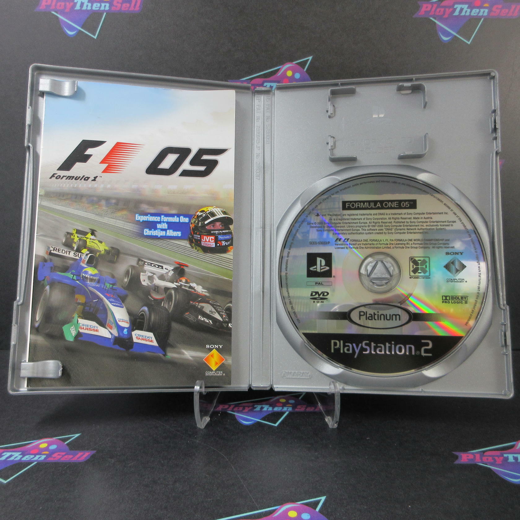 F1 05 Formula 1 05 Playstation 2 PS2 PAL Import European Complete - Good