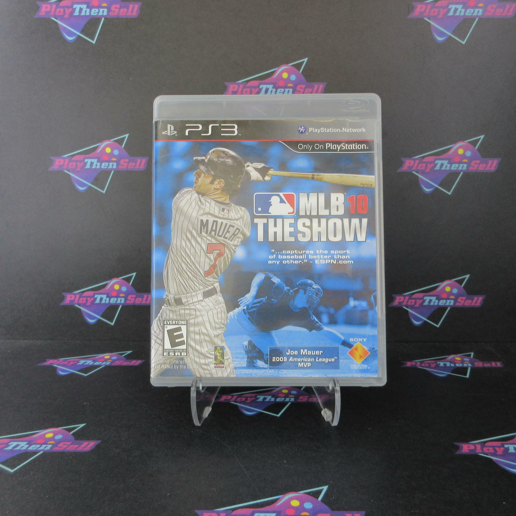 MLB 10 The Show PS3 PlayStation 3 AD/NM - Good