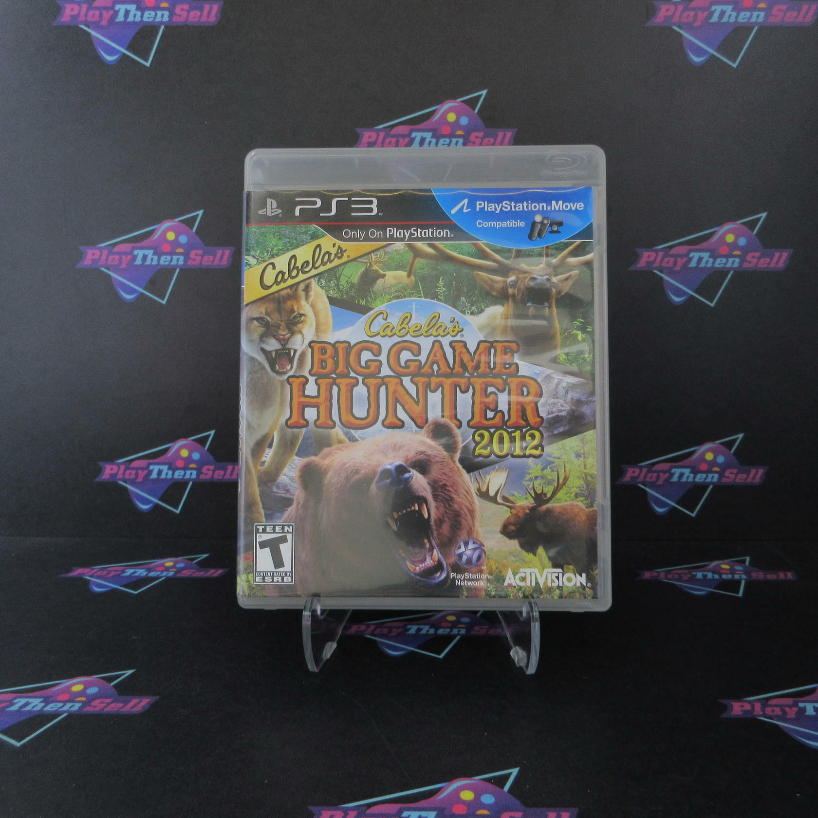 Cabela's Big Game Hunter 2012 PS3 PlayStation 3 AD Complete CIB - Good