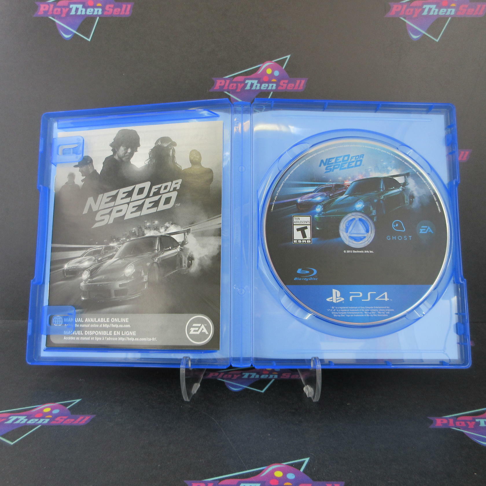 Need for Speed Deluxe Edition PS4 PlayStation 4 AD Complete CIB - Good