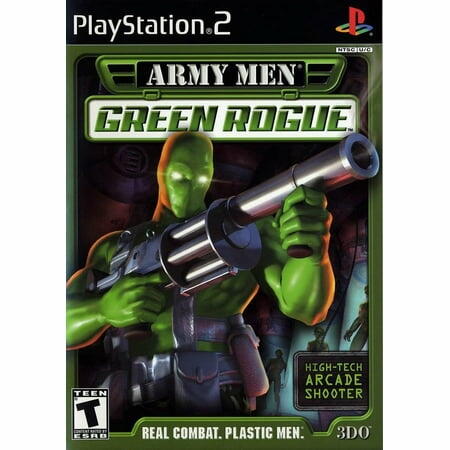 Army Men Green Rogue PS2 PlayStation 2 DD/NM - Good