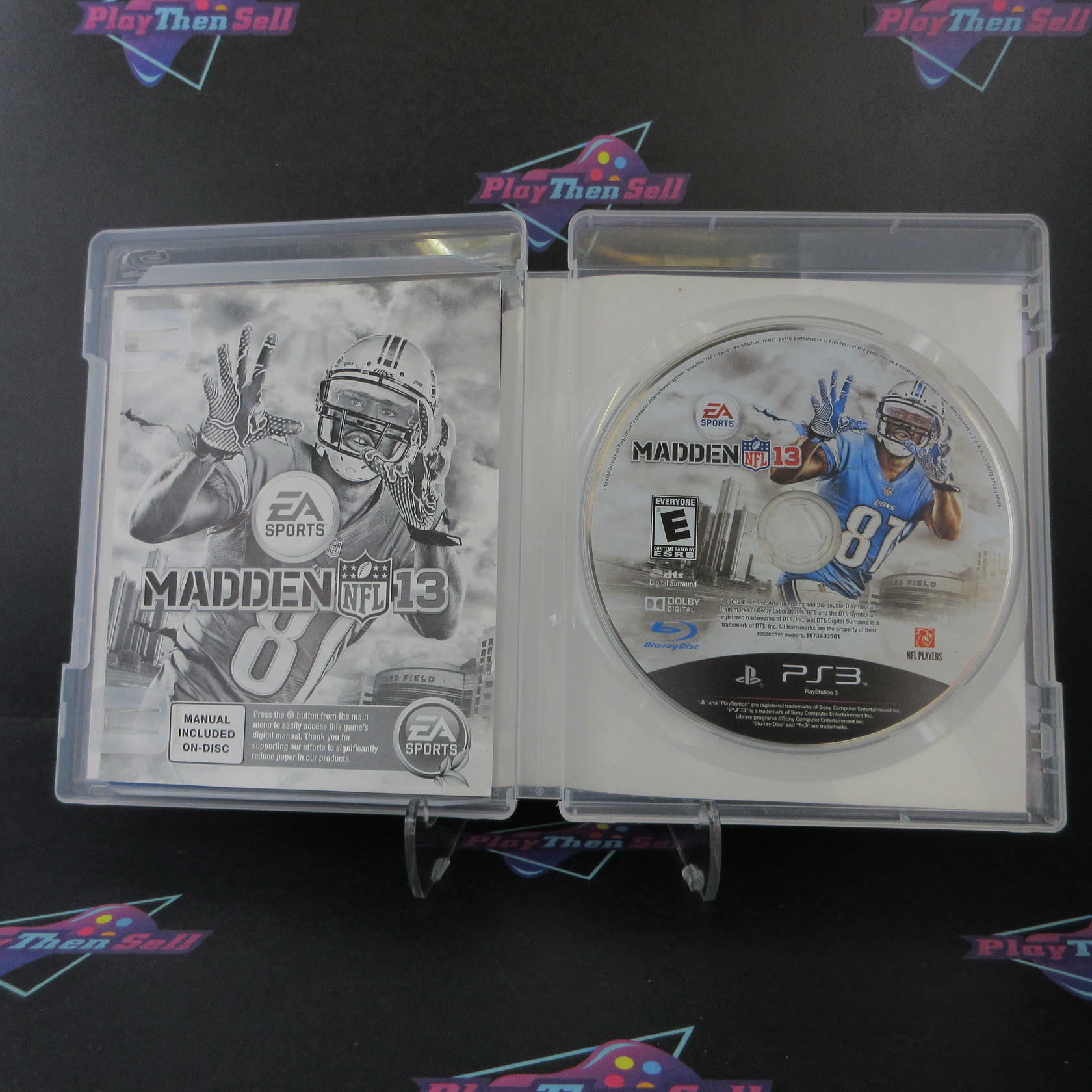 Madden NFL 13 Bonus Edition PS3 PlayStation 3 AD Complete CIB - Good