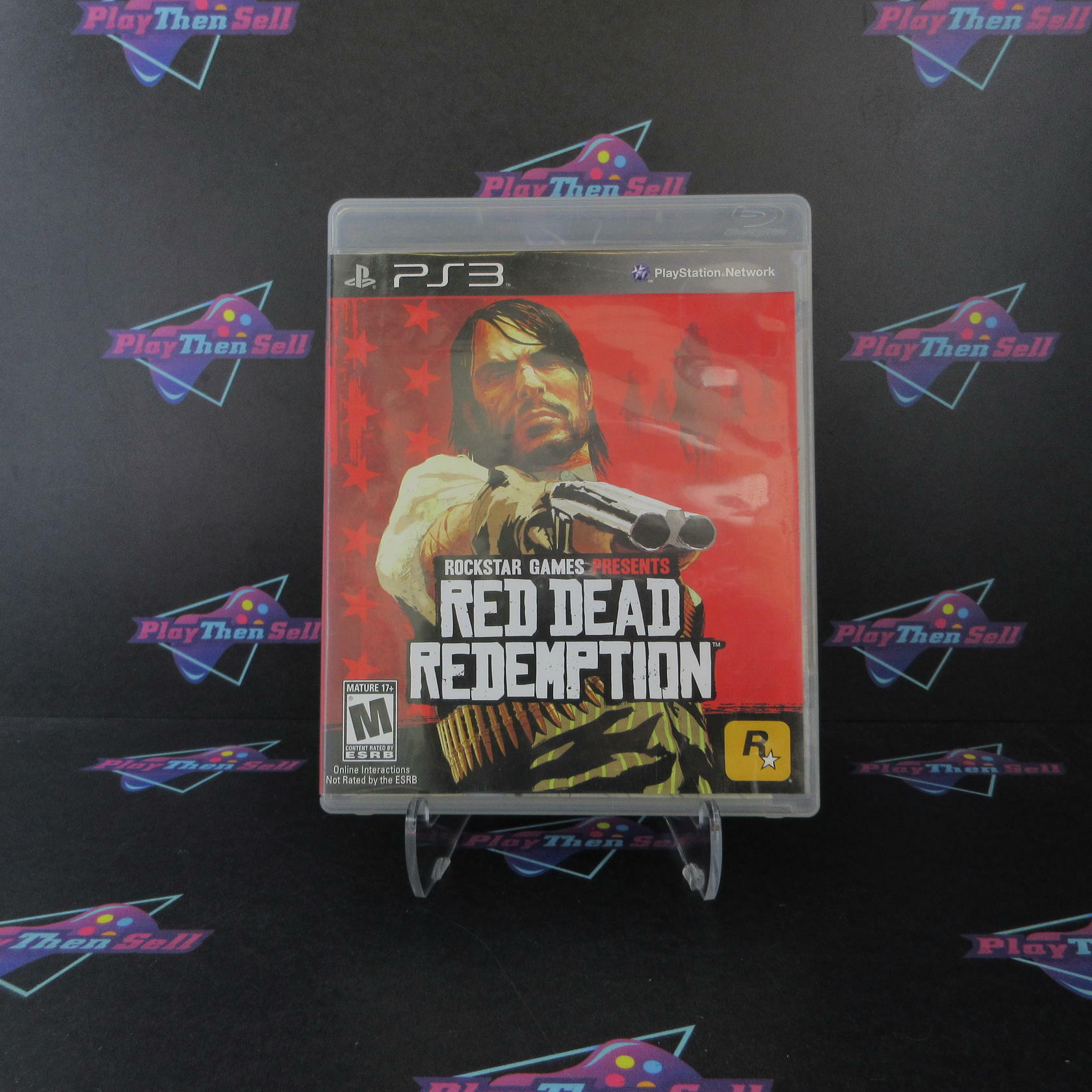 Red Dead Redemption PS3 PlayStation 3 AD + Map Complete CIB - Good